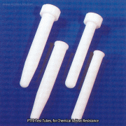 Cowie® PTFE Test Tube, for Centrifuge, Φ12/16/18/25mmExcellent Chemical & Heat Resistance, 280℃, PTFE 다용도 시험관