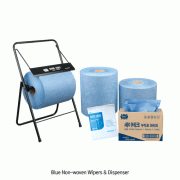 Say +® Reusable Blue Non-woven Wiper & Dispenser, Perfect for Wiping Lubricant·Oil·Grease·SolventIdeal for Semi-Cleanroom & Laboratory, 1-Layer, Sheet- & Roll-type, 부직포 와이퍼