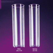 Stockwell® Drosophila Tubes/Vials, PS, -10℃~+70/80℃초파리 바이알, Shell-type, Narrow (Φ25mm) & Wide(Φ28.5mm), Glassy-Clear