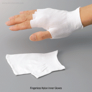 Fingerless Nylon Inner Gloves, for Both Left and Right Hands, 나일론 보조 장갑