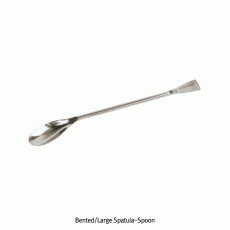 Bochem® High-grade Laboratory Spoon, with 1-side Blade, L150~500mm Made of Non-magnetic 18/10 Stainless-steel, Polished Surface, 고품질 랩-스푼