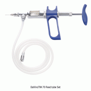 Topsyringe® Self Refilling Glass Syringes, DaVinciTM 70 & 71 Series, 0.5~5㎖ with Spring-loaded Plunger & 3-way Valve System, 자동충전 주사기형 분주기 세트