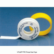 VITLAB® PTFE Thread Seal Tape, Ideal for Screw-thread Sealing, PTFE 테프론 테이프