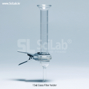 PYREX® 15㎖ Glass Filter holder, for 25mm Membranes<br>필터 홀더, 유리