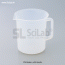 PFA Beaker with Handle, 500-/1000㎖, Autoclavable <br>테플론(PFA)비이커, 손잡이부, 내화학성 / 내열성, 반투명, -200~260℃내열