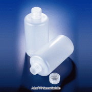 Azlon® PP Narrow Neck Bottles, 30~2,000㎖ with PP Screwcap, Autoclavable, 125/140℃ withstand, PP 세구병