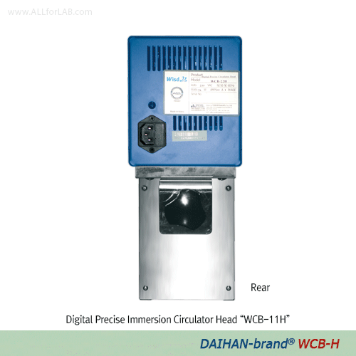 DAIHAN® Digital Precise Circulation Immersion Pump Head “WCB-H”, 11 & 22 Lit, up to 100℃<br>With Digital Fuzzy Control System, Certi. & Traceability, Power Circulation Pump, 5 Lit/min, 정밀 항온 순환기