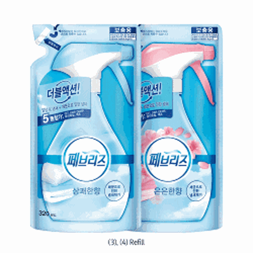 Febreze® Fabric Refresher Spray, Air Freshener, 370㎖<br>Ideal for Clothing·Shoes·Bags·Hat·etc, 페브리즈 섬유 탈취제