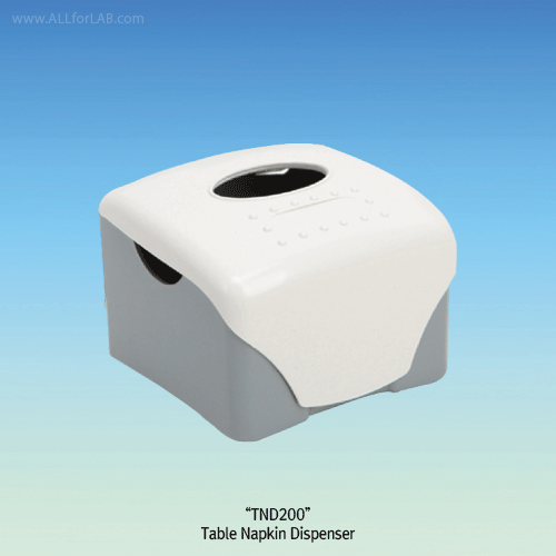 Say+® Table Napkin & ABS Dispenser, Non-Fluorescence, Non-Toxic, 200×100mm<br>With Embossing Texture, 1-Layer, Soft & White Color, Folded, 위생냅킨 & 전용용기