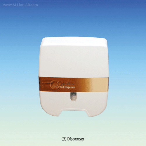 Say+® Jumbo-Roll Toilet Tissue & ABS Dispenser, 100% Natural Pulp & Recycled-Paper<br>With Emboss-Texture, Non-Fluorescence, 2-Layers, 95mm×L250 & 300, 점보롤 화장지