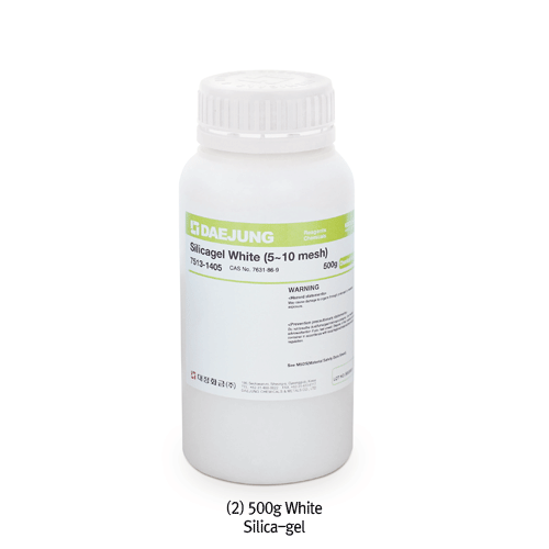 Desiccant Non-Indicating-type White Silica-gel, 20g & 500g<br>Ideal for drying agent of Foodstuff·Medical Supplies &c., 백색 실리카겔 건조제
