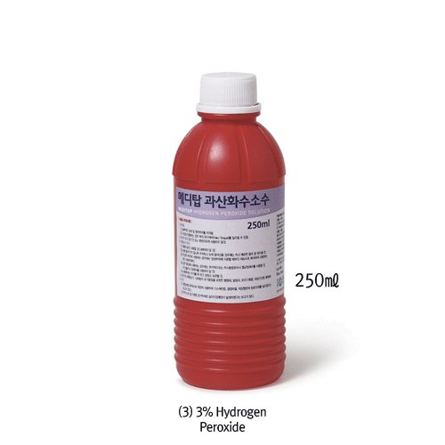 MediTop® Antiseptic Solution, Ethanol & Isopropanol & Hydrogen Peroxide, 250~4,000㎖, Medicaluse<br>Ideal for Disinfection of Skin·Hands·Affected Areas·Medical Device, 소독용 용액