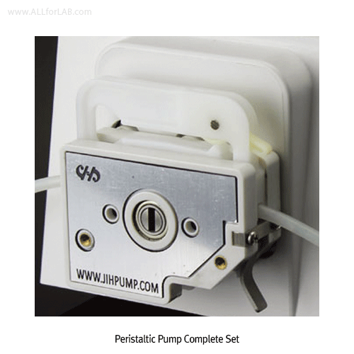 jiPumpTM Micro Precise Flow Peristaltic Pump Set, with Micro-/Multi-channel Pump Head, 1~4 Channel<br>Up to 300rpm, Flow Rate 0.005~45㎖/min, Large-screen Color LCD Graphic Display, 정밀 미량 액체 연동 펌프