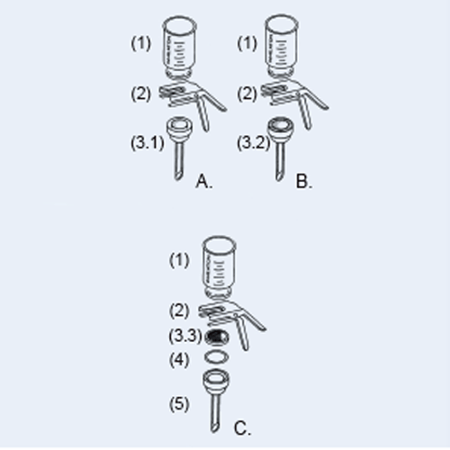 Wheaton® Premium 47mm Vacuum Filter Holder Kit, without Flask, for 300㎖~up to 1,000㎖<br>With Fritted Glass·PTFE FaceWheaton® Premium 47mm Vacuum Filter Holder Kit, without Flask, for 300㎖~up to 1,000㎖<br>With Fritted Glass·PTFE Faced·SS Screen-Base, 진공여과장