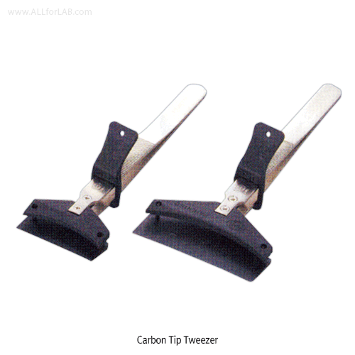 Carbon Tip Tweezer for Wafer, 270℃, 웨이퍼용 카본 트위저