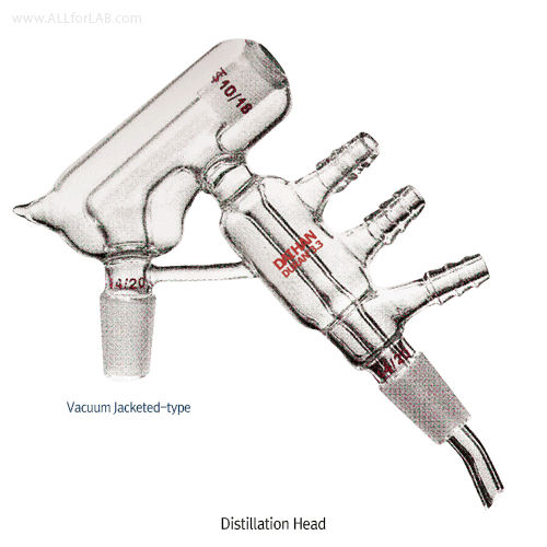 Distillation Head, Short Path, with ASTM & DIN Joints, 숏패스형 증류 헤드