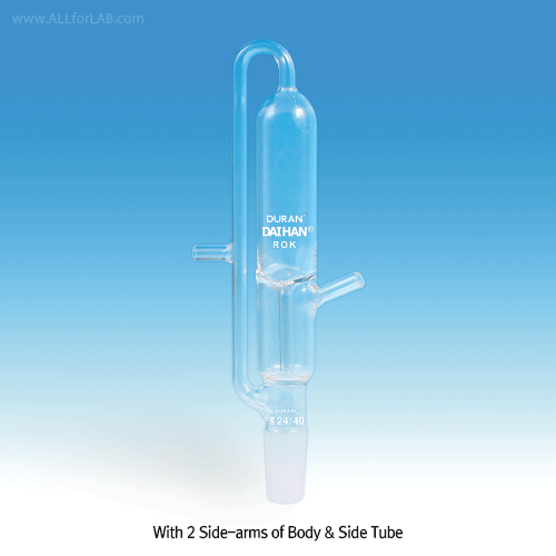 Gas Bubbler Joint, with ASTM & DIN Joints, Φ30×h205mm, 가스 버블러