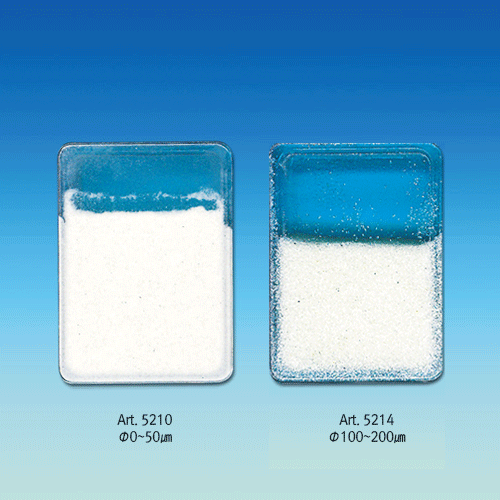 SiLiBeads® S-type Soda Glass Bead, Mixed-sizes, PbO-Free!, Solid, from Φ0.00~0.05 mm to Φ3.8~4.3 mm<br>For Road Marking Reflection Beads/Dispersing-Media for all Pearl Mills/Beads for the Surface Coating, etc, <Germany-Made> Size 혼합형 글라스 비드