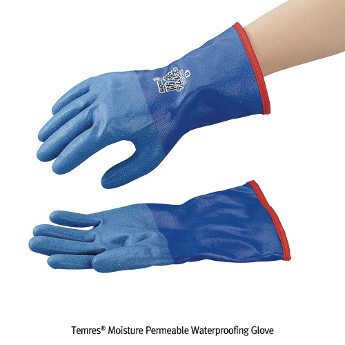 Temres® Cold Resistant Waterproof Glove, -40℃+40℃, L270~280mm<br>Moisture Permeable, PU/Acrylic Fiber for Low-Temperature, 방한 방수 장갑, 저온용, 투습