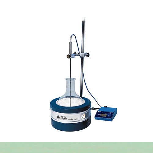 DAIHAN Aluminum-case Remotecontrolled Reaction Vessel Heating Mantle, (1) Plain Bottom & (2) Bottom Outlet-type, 450℃<br>With Nickel Chrome Heating Element, K-type Thermo-Sensor Integrated, with Certi. & Traceability, Option-Controller, 100㎖~100Lit<br>반응조