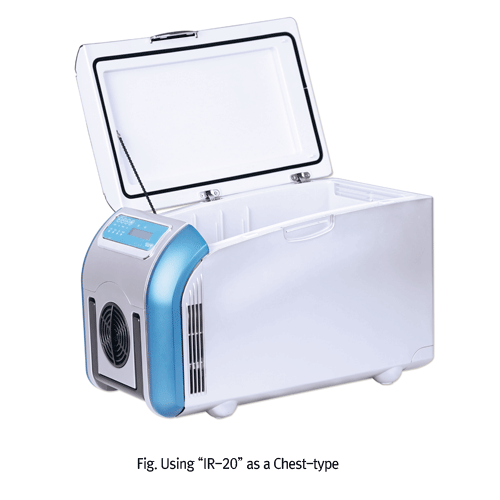 DAIHAN® 20Lit Mini CO2 Incubator & CO2 Shaking Incubator “IC-20 & ICS-20”, 4℃~45℃ & 0~10% CO2<br>Programmable PID Controlled 0.1℃ & 0.1%, Compact Design for Saving Space/Money, Ideal for Cell/Tissue Culture<br>With Cooling/Heating system of Peltier Elemen