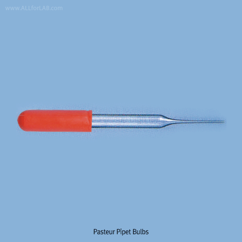 SciLab® Rubber Bulb, with a Non Roll Feature for Safety & Durability<br>For All Pasteur Pipet, <Korea-Made> 파스츄어 피펫 벌브