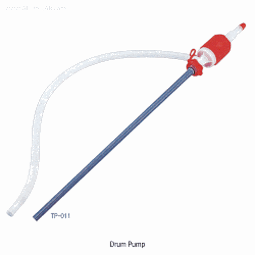 Drum Pump, PE/PP, Length 118cm, Hose 120cm, 드럼 펌프