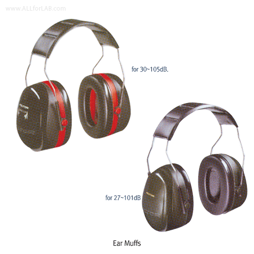 3M® Peltor Optime® Earmuff, up to 95·98·101·105 dB according to ANSI<br>Ideal for Use with Other Protection Equipment, Ultra-soft Ear Cushions, 귀덮개