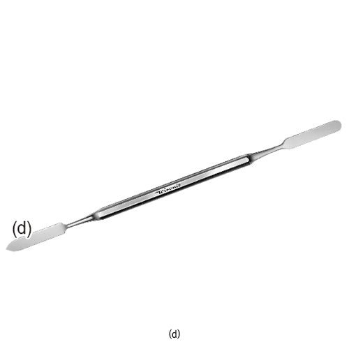 Hammacher® Premium Dental Cement Spatula, WironitTM & Rustproof Stainless-steel, L155~185mm, Medicaluse<br>With Single- & Double-Ended, <Germany-Made> 프리미엄 치과용 시멘트 스패츌러, 연고칼, 독일제 의료용, 비부식