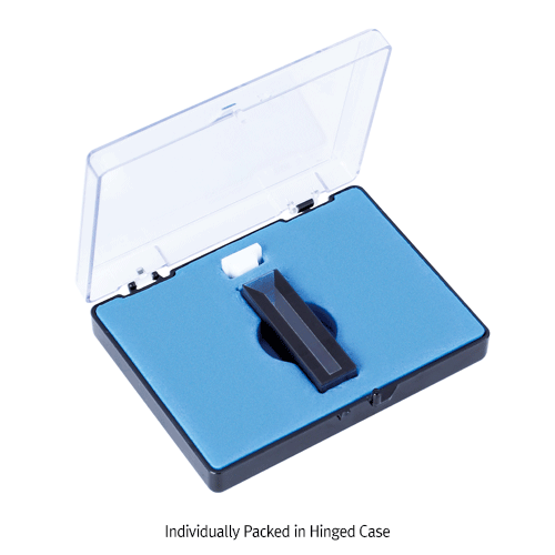 Semi-micro Absorption Quartz Cell, with PTFE Lid, Inside Width 4mm, 1400㎕Transmission Range 190~2500nm, Light Pass 10mm, 2-Side Polished, 세미 마이크로 흡광 셀, 2면 투명