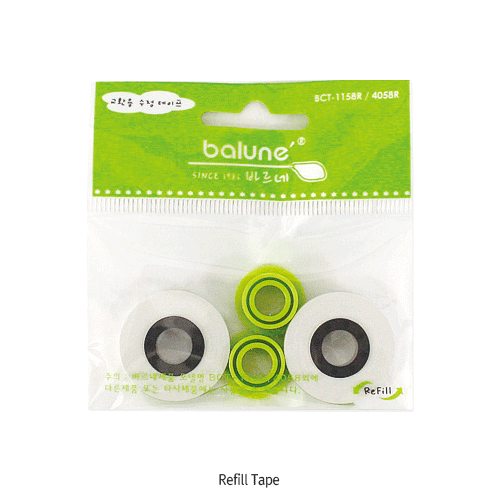 5mm Correction Tape, Available Clean Copy, 5.0mm×L8m<br>With Dispenser, Optional Refill Tape, 5mm 수정 테이프