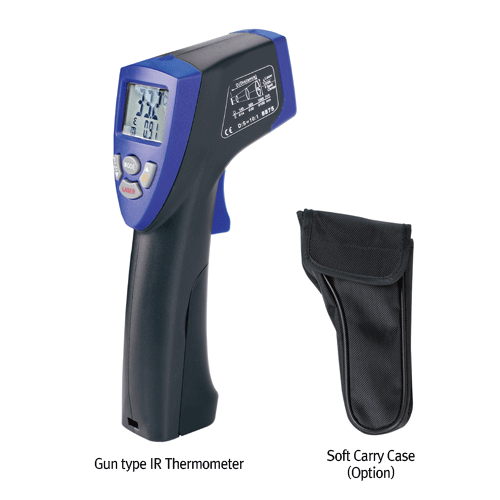 DAIHAN® -40℃+500℃ Compact Gun type IR(Infrared) Thermometer “THE13”, Comply with FDA Standard Class Ⅱ<br>With Ergonomic Hand Grip, ℃/℉, 비접촉 적외선(IR) 온도계