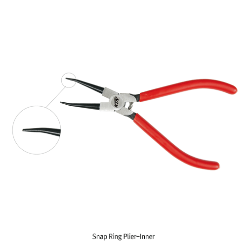 스냅링 플라이어, Snap Ring Pliers, 기계나 부품에 있는 스냅링을 간단히 장치하고 탈착 시킴