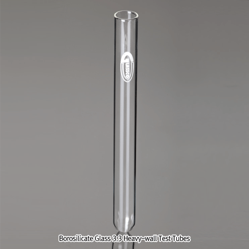 Classic Culture/Test Tube, Boro-glass 3.3, with Straight Rim, 3~56㎖<br>Ideal for Culture Caps, Uniform Wall Thickness, 보로글라스 시험관, 기본형