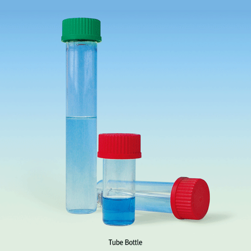 SciLab® Premium GL-screwcap Tube, Boro-glass 3.3, Excellent for Multi Function, 11~280㎖<br>With PTFE/Silicone Septa (3mm-thick) Sealed DURAN® PBT Cap & Uni-PP Cap, DIN GL14~45, 프리미엄 스크류캡 시험관