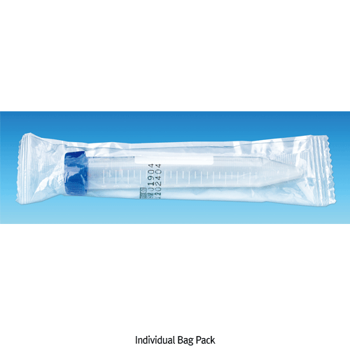 mediclin® 15 & 50㎖ Sterile Multiuse Tube, PP, Conical & Self-standing Bottom, Autoclavable<br>Ideal for Sample Storage & Transport and Centrifugation, with Marking Area & Graduation, PP 멸균원심관