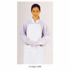 Apro® Clean Room Apron, Polyester & Carbon, Waterproof Urethane Coated-Fabric<br>Ideal for Clean Room, Electronics, Computer, 크린룸 앞치마