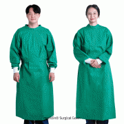 mediclin® Surgical Gown, Cotton 100%, One-piece type, Unisex, Green<br>Ideal for Hospital, <Korean-Made> 수술겉복, 남녀공용