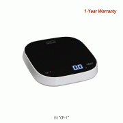 [d] 0.1g, max.1,000g Mini Comfort Smart Scale “CP-1”, 15×16.5×h3.5cm<br>With USB Rechargeable Battery·Silicone Cover·LED Display·Touch Button·Auto-OFF, 소형 기능성 스마트 스케일/저울