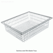 Stainless-steel Wire Basket, 16~35 Lit<br>Ideal for Sterilization·Transfer·Storage, High Quality, 사각 와이어 바스켓