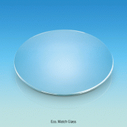 Watch Glass of Soda-Lime Glass, Φ45mm~Φ180mm<br>Non-Autoclavable, 글라스 시계접시, 소다글라스