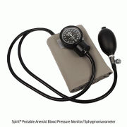 Spirit® Portable Aneroid Blood Pressure Monitor/Sphygmomanometer, 0~300mmHg, Medicaluse<br>With Scale Glow in Dark & Meta Gauge, For Use with Stethoscope, 아네로이드식 휴대용 혈압계