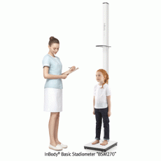 InBody® Basic Stadiometer “BSM270”, with Integrated Head Bar, 90~200cm, 10~200kg<br>With Pediatric Measurement Mode, Measure Height·Weight·BMI, 신장/체중/체지방 측정기, 소아측정모드 제공