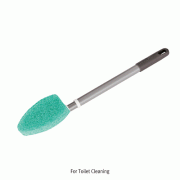 3M® Scotch® Toilet Cleaning Comfort Scrubber Brush, Extendable Aluminium Handle<br>Ideal for Cleaning Bathroom, with Non Scratch Scrubber, 길이 조절 화장실 브러쉬