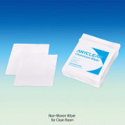AnyCleanTM Non-Woven Wiper for Clean Room, 228×228mm, Class 10, 크린룸용 부직포와이퍼