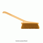 General purpose broom, Bristle w250mm, PP Handle with Hanging Hole<br>With Polyester Bristle, 범용 빗자루