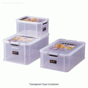 National® PP Air-tight Storage·Transfer Container, with Sealing Lid, 13·29·40 Lit<br>Multi-purpose, Stackable, 125/140℃, 운수/저장 밀폐상자