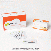 INCYTO® Disposable PMMA Hemocytometer C-ChipTM, Microchip Type Hemocytometer<br>Made of Poly Methyl Methacrylate(PMMA)Chip, Light, Robust, Biocompatible, Transparent, 일회용 정밀 세포수 측정