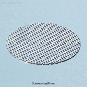 Desiccator Plate, PP & Stainless-steel, Perforated, Fine-finished, for 100-~300-type Desiccators