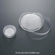 Biofil® CellSCAFLD® 3D Treated Culture Dish, PS, with Scaffold Insert, Φ35 & Φ60mm<br>Ideal Simulation Environment for In-vivo Pattern, 3D Porous Structure, γ-Sterile, 3D 셀 컬처 디쉬